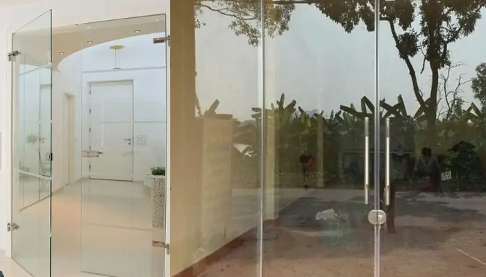 ما الفرق بين باب زجاج حراري وباب زجاج عادي؟