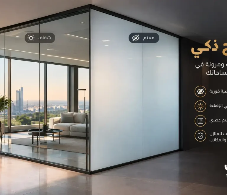 زجاج ذكي